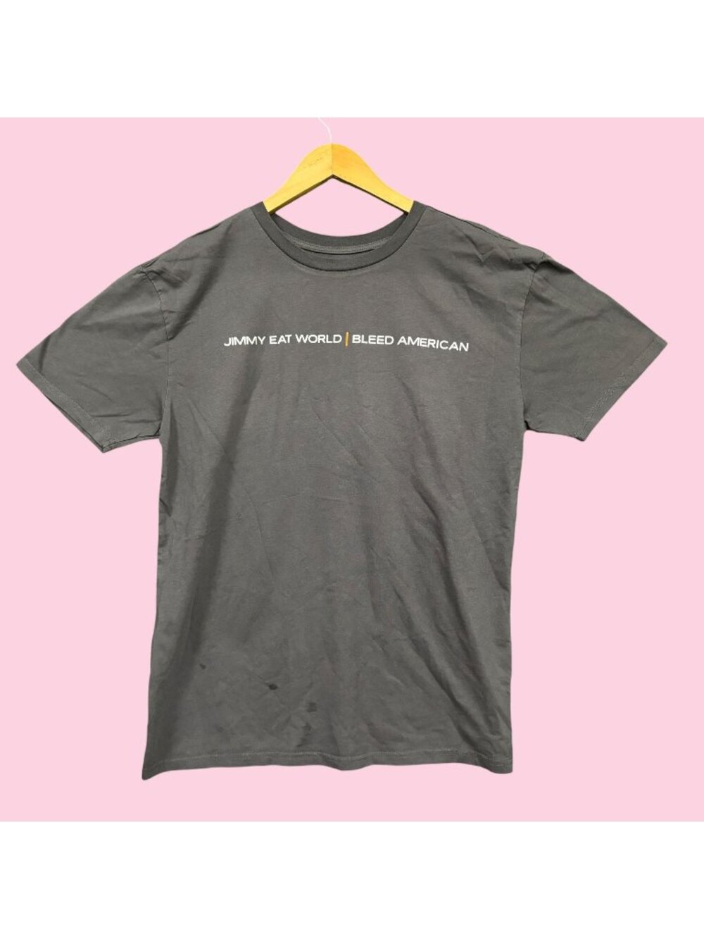 Jimmy Eat World Bleed American Album Rock Band Oversized Tee S